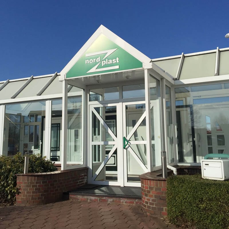 Eingangsbereich Nordplast