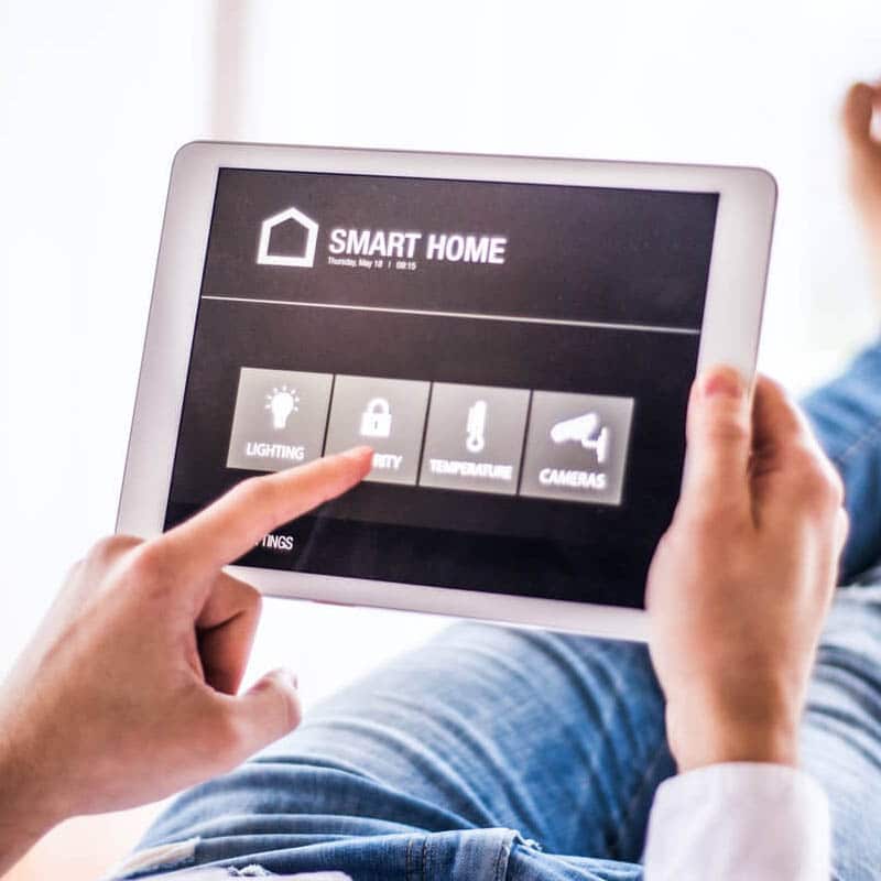 Smart Home Steuerung über Tablet