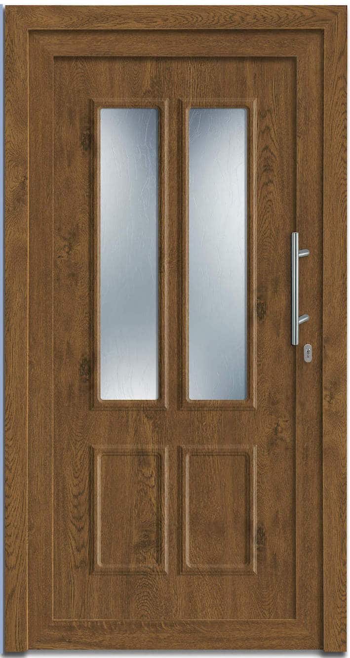 Haustür NP-6000-20 Golden Oak genarbt