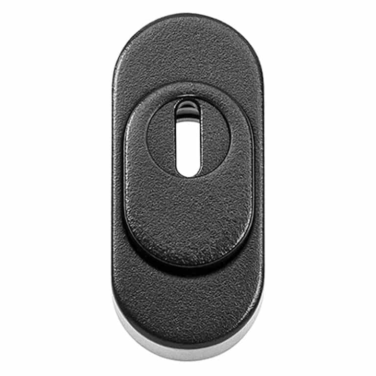Profilzylinder mit PZ oval Schwarzstahl-Optik