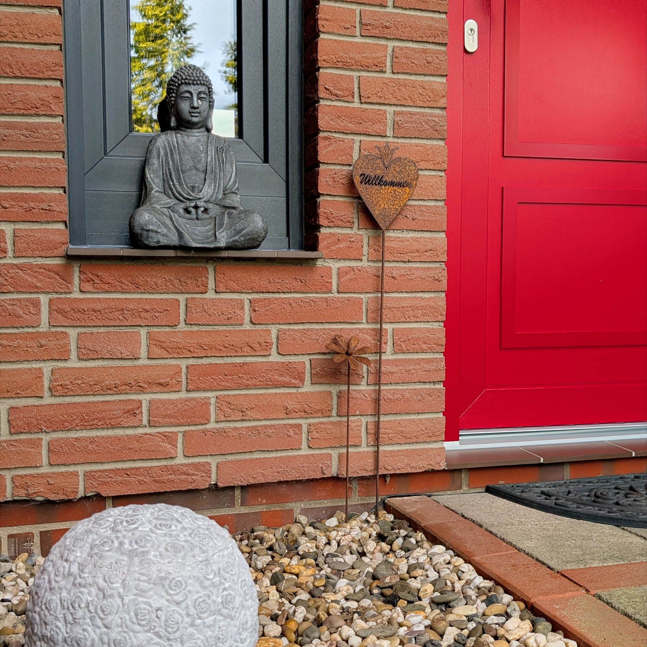 Sparschwein mit Frau